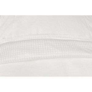 hoeslaken Zenzo - Katoen percale - 140 x 200 - Wit