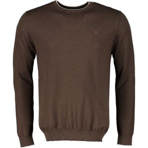 Nils Pullover - Slim Fit - Bruin - M