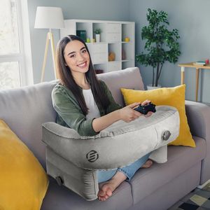 Equivera Leeskussen - Leeskussen - Relax Kussen - Zitkussen - Onderrug Ondersteuning