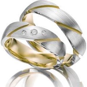 Jonline Prachtige Ringen voor hem en haar |Trouwringen|Vriendschapsringen|Relatieringen| Titanium