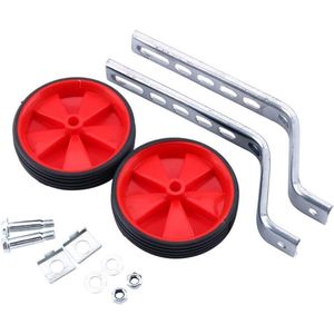 Allecto Plus - Zijwieltjes voor Kinderfiets - Universele Stabilisatoren - Extra Wiel - Junior Stabilisator voor 12-20 Inch Fiets - Kindvriendelijk Hulpmiddel
