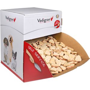 Vadigran - Snack hond biscuits duo hearts 10kg