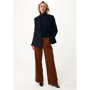 Mexx Broek Corduroy Rood - Vrouwen - Arabian Bruin - Maat 44