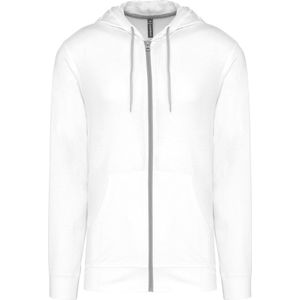 Kariban Hooded vestje van licht katoen K438 - White - XL