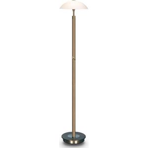 Vloerlamp Vogue Bronskl.+Glas Rond 75W-G9