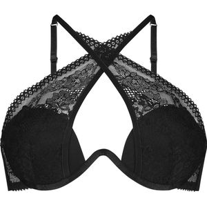 Hunkemöller Dames Lingerie Voorgevormde beugel bh Vera - Zwart - maat B80