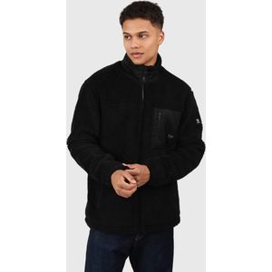Brunotti Renziost Heren Fleece Teddy Jas - Zwart - XL