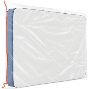 Plastic Matrashoes - Matrashoes 120x200 cm (Dikte 30 cm) - Bescherm uw matras - Matrashoes Perfect voor opslag, verhuizing - Met rits