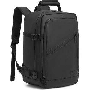 Kono Reistas - 20L - Rugzak - Handbagage Weekendtas - Backpack - PVC gecoat Polyester - Zwart