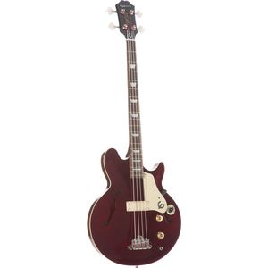 Epiphone Jack Casady Bass Sparkling Burgundy - Semi-akoestische basgitaar voor rechtshandigen