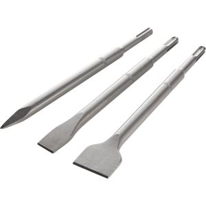 IRWIN Set SDS+ Beitels 3PCS (puntbeitel, vlakbeitel, spadebeitel)
