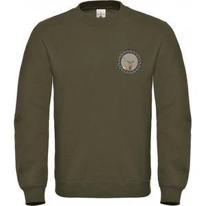 JACHTSWEATSHIRT BARTAVEL HERT - KAKI