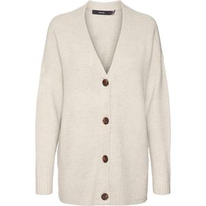 VERO MODA VMLEFILE LS OVERSIZE BOXY CARDIGAN NOOS Dames Vest - Maat S