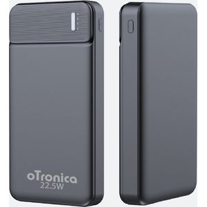 Otronica Powerbank 10000 mAh Snellader - USB, USB C & Micro USB - Universele Powerbank voor o.a. Geschikt voor iPhone / Samsung