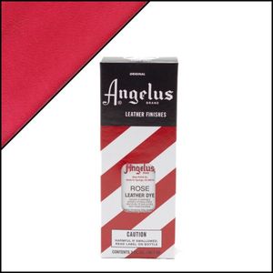 Angelus Leather Dye - Indringverf - voor leer - 90 ml - Roze rood