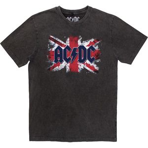 AC/DC - Flag Heren T-shirt - 2XL - Grijs