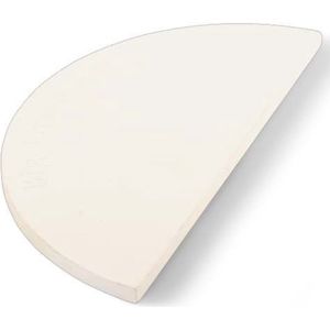 Big Green Egg - Half moon - Conveggtor Steen - Baking - Pizza - Stone - Medium - 30,5cm x 15,5cm x 1,5cm