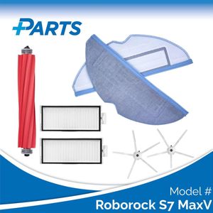 Roborock S7 MaxV Onderhoudsset van Plus.Parts® geschikt voor Roborock - 7 delig!