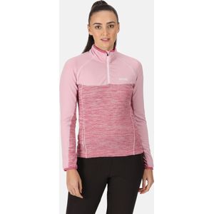 De Regatta Hepley fleece - outdoortrui - dames - halve rits - lichtgewicht - Pasteroze