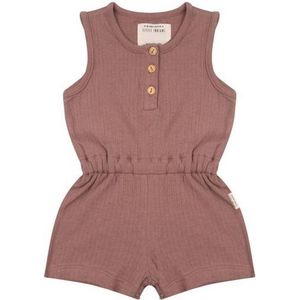 Little Indians Jumpsuit Meisjes Katoen Rood Maat 4-5 Jaar