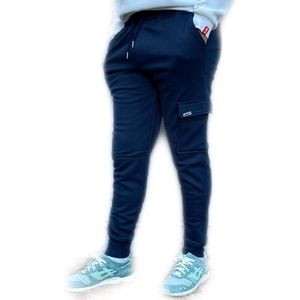 Embrator mannen Joggingbroek met cargozak donkerblauw 3XL