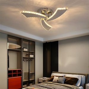 3 Ster Plafondlamp - Crystal Plafondlamp - Moderne Chroom Lamp - Warm Wit - Keuken Lamp - Woonkamerlamp