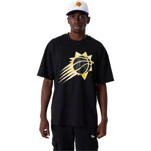 New Era 60357099 Nba Infill Logo Phosun T-shirt Met Korte Mouwen Zwart L Man