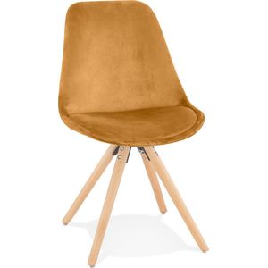 Maysun - Eetkamerstoel - JODI Mustard - Naturel