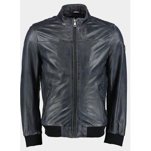 Donders 1860 Lederen jack Blauw Leather Jacket 52284/780