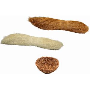 Nobby nestmateriaal kokosvezels wit - 250 gr