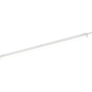 LED Keukenkast Verlichting - Torna Noram - 13W - Warm Wit 3000K - Rechthoek - Mat Wit - Kunststof