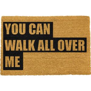 MadDeco - kokos deurmat - You can walk all over me - duurzaam gemaakt in europa - 60 x 40 cm