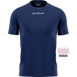 Sports t-shirt givova capo navy, 2xs