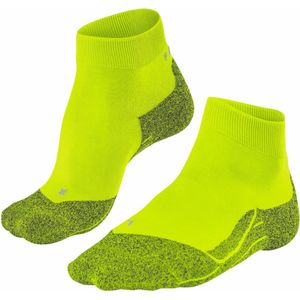 FALKE RU4 Light Performance Short heren running sokken kort - neon groen (matrix) - Maat: 44-45