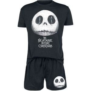 The Nightmare Before Christmas Jack & Sally Pyjama zwart 3XL Katoen -