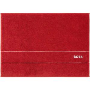 Hugo Boss badmat - Plain - Rood - 50x70 cm