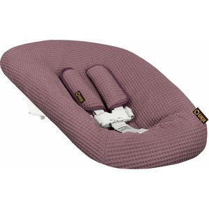 Ukje Newbornhoes - Geschikt voor Stokke Newborn TrippTrapp - Model vanaf 2014 - Hoes - Mauve wafel