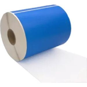 Label Tape Geschikt voor Zebra Label - 800264-605 | 102 x 150 mm | Blauw - 300 Labels per rol - 1 stuk - Geschikt voor: ZD420D SLP-DX420G TD-4100N A300 DA402 GK420D ZT220 (T)LP 2742 Z4M Plus ZT200 (T)LP 3842 ZT230 (T)LP 2844 B-EV4D B-EV4T