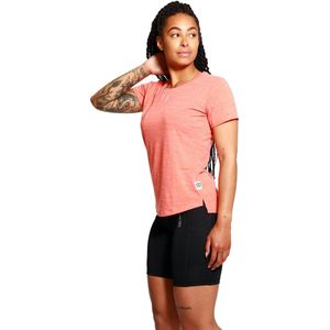 Marrald Performance Tanktop - Dames Top Singlet Haltertop Sport Sportshirt Yoga Fitness Hardlopen - Oranje L