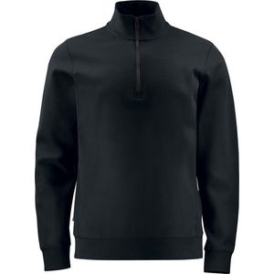 Projob Sweater met halve ritssluiting 642128 Zwart - Maat 3XL