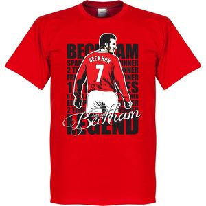 David Beckham Legend T-Shirt - Rood - M