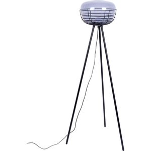 Zuiver Smokey Vloerlamp/ Staande driepoot lamp Zwart