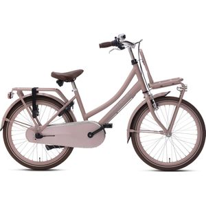 Valetta Cargo N3 - Transportfiets - Meisjesfiets - 22 inch - Mat Flamingo