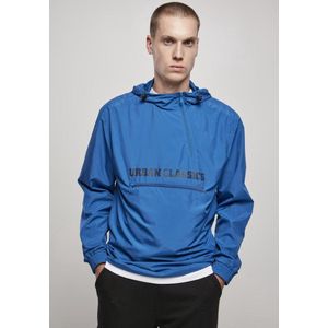 Urban Classics Pullover Commuter Pull Over Jacket Sporty Blue-M