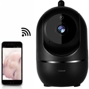 Babyfoon met Camera en App - WiFi - Zwart