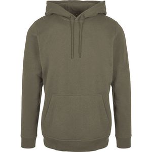 Unisex Hoodie 'Basic' met capuchon Olive - 4XL