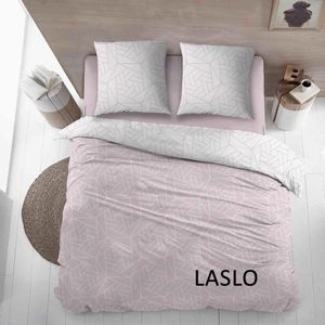 Lakenset Flanel Laslo 1 persoons 180 x 290 met kussensloop