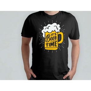 Its Beer Time - T Shirt - Beer - funny - HoppyHour - BeerMeNow - BrewsCruise - CraftyBeer - Proostpret - BiermeNu - Biertocht - Bierfeest