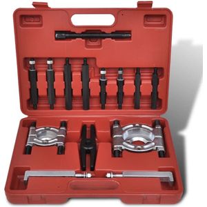 Lagertrekker Set 14-delig - Gehard Staal Lagertrekker - Gereedschap - Garage - Auto Reparatie - Wiel Lager
