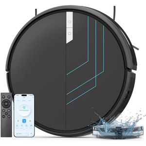 ApexArte® Dweilrobot - Dweilsysteem - Vloerreiniger - Met App -Zwart
